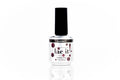 Vernis gel UV LED bourgogne foncé pailleté framboise professionnel – Garnet | Lac It! En Vogue