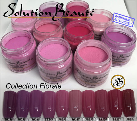 Poudres Solution Beauté Collection Florale - Format Régulier