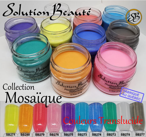 Poudres Solution Beauté Collection Mosaïque - Format Régulier