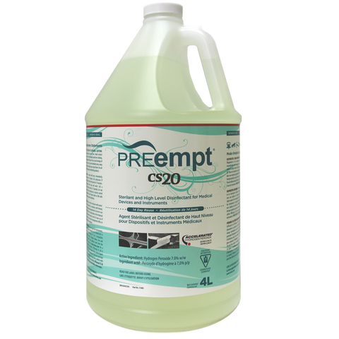 Stérilisant et Désinfectant PREempt CS20 1 Gallon