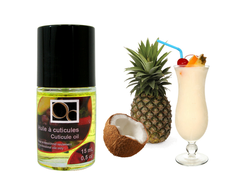 Huile à Cuticules au Pina Colada 15ml