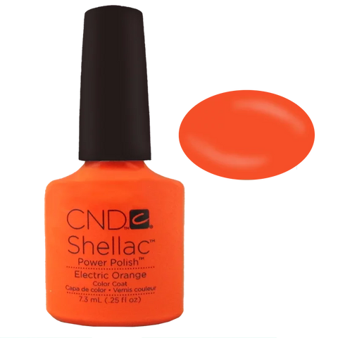 Shellac Vernis UV Electric Orange 7.3ml